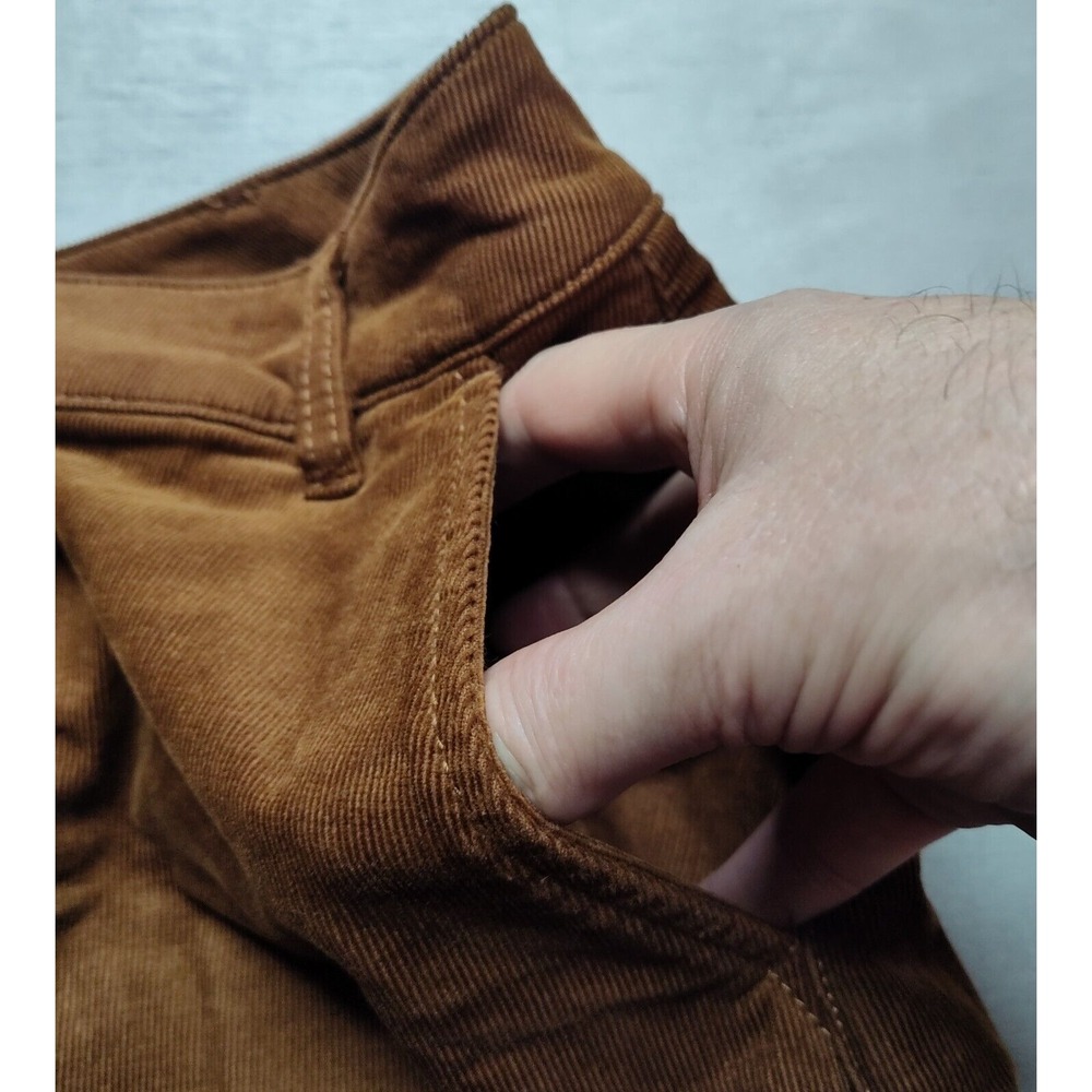 CABI Women Size 4 Brown Button Front 18.5" Corduroy Skirt EUC - Picture 8 of 14
